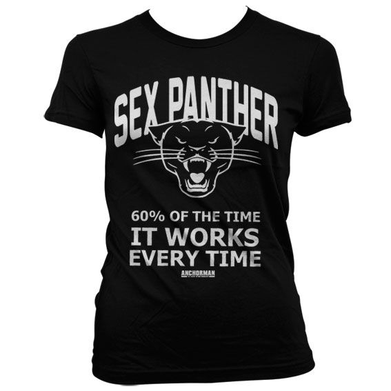 Sex Panther Girly Tee (Black)