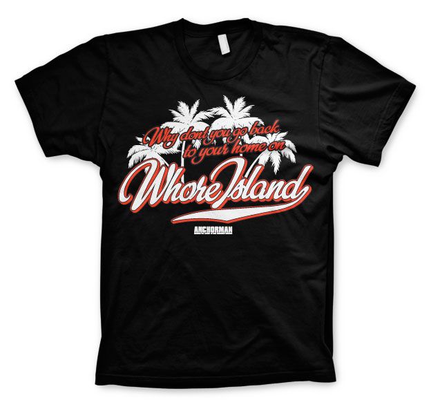 Whore Island T-Shirt (Black)