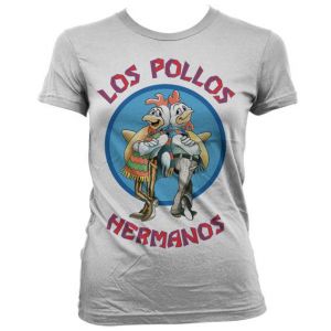 Los Pollos Hermanos Girly T-Shirt (White) | L, M, S, XL, XXL