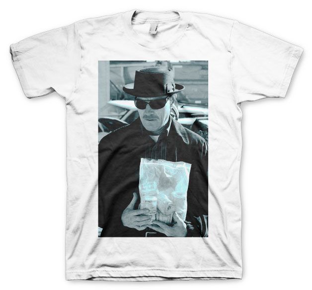 Heisenberg Money Bag T-Shirt (White)