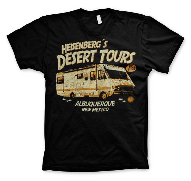 Heisenberg´s Desert Tours T-Shirt (Black)