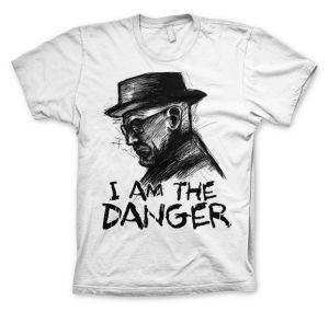 I Am The Danger T-Shirt (White) | L, M, S, XL, XXL, XXXL, XXXXL, XXXXXL