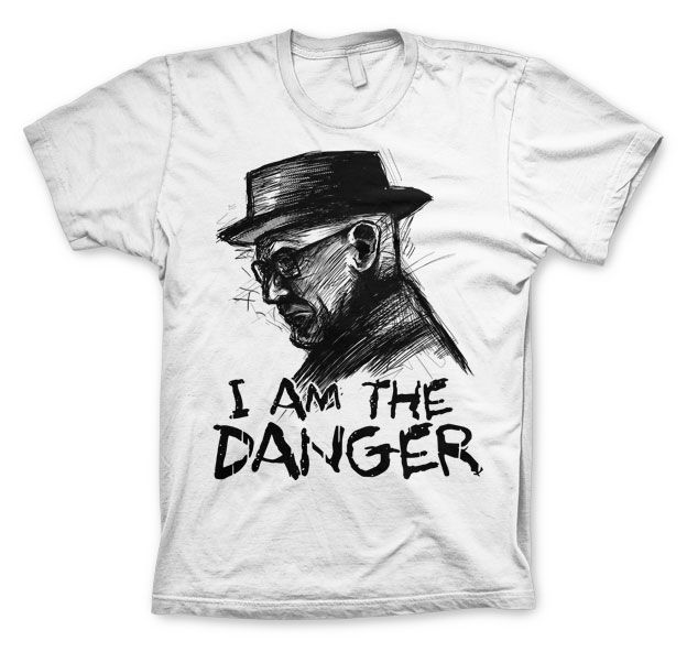 I Am The Danger T-Shirt (White)