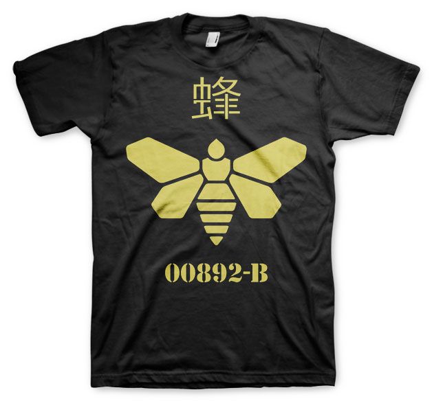 Methlamine Barrel Bee T-Shirt (Black)
