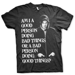 A Bad Person Doing Good Things? T-Shirt (Black)