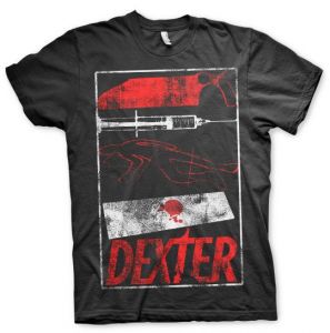 Dexter Signs T-Shirt (Black) | L, M, S, XL, XXL