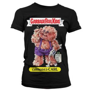 Corroded Carl Girly T-Shirt (Black)