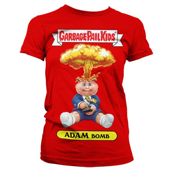 Adam Bomb Girly T-Shirt (Red)