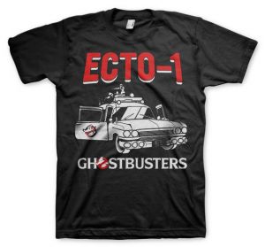 Ghostbusters - Ecto-1 T-Shirt (Black) | L, M, S, XL, XXL