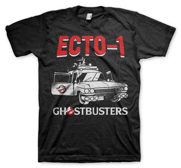 Ghostbusters - Ecto-1 T-Shirt (Black)