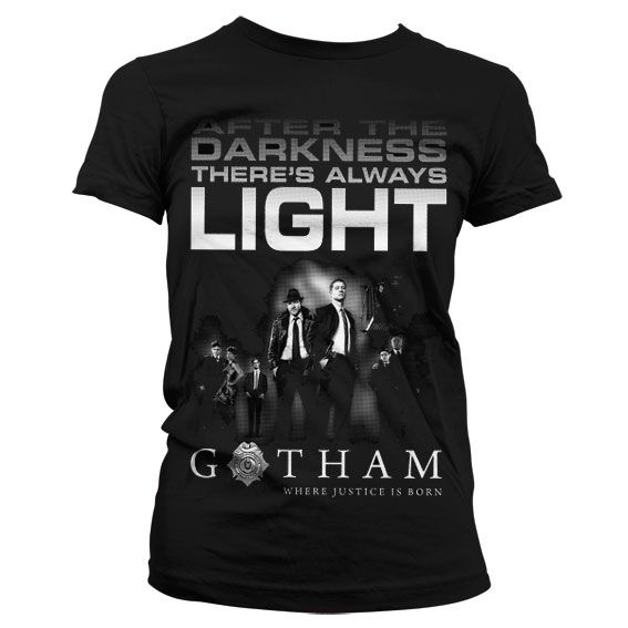 Gotham - After Darkness Girly T-Shirt (Black)