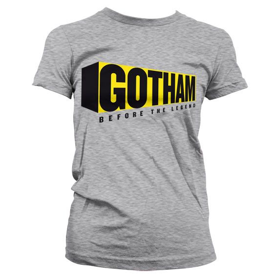 Gotham Before The Legend Girly T-Shirt (H.Grey)