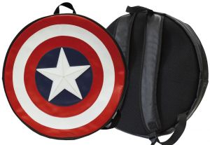 Captain America Backpack Classic Logo Cotton Division