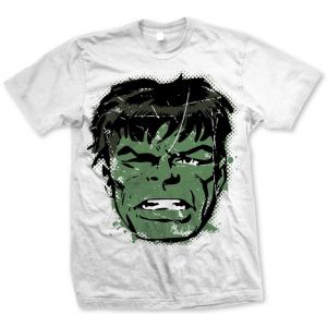 Marvel Comics T-Shirt Hulk Big Head Distressed Size XL Bravado