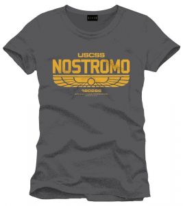 Alien T-Shirt Nostromo Logo Size M CODI