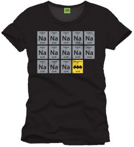 Batman T-Shirt Chemistry Size M Cotton Division