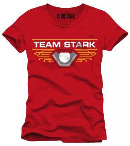 Captain America Civil War T-Shirt Team Stark Size L CODI