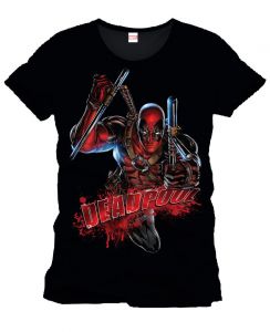 Deadpool T-Shirt Bloody Attack Size XL CODI