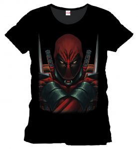 Deadpool T-Shirt Warning Size L CODI