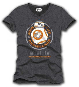 Star Wars Episode VII T-Shirt BB-8 Size S CODI