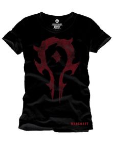 Warcraft T-Shirt Horde Logo Size L CODI