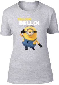 Minions Ladies T-Shirt Yellow Bellow Size XL Other