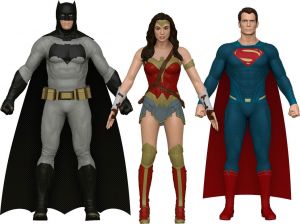 Batman v Superman Bendable Figures 3-Pack 14 cm NJ Croce