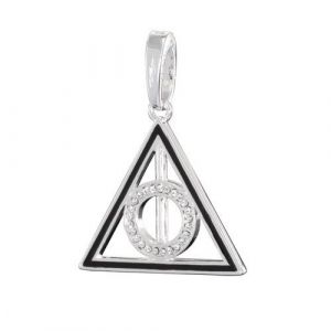 Harry Potter Bracelet Charm Lumos Deathly Hallows Noble Collection