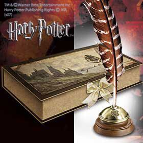 Harry Potter Replica Hogwarts Writing Quill Noble Collection