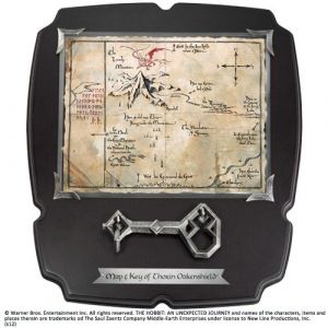 The Hobbit Replica 1/1 Thorin´s Oakenshield´s Map & Key Deluxe Noble Collection