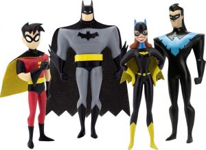 The New Batman Adventures Bendable Figures 4-Pack Masked Heroes 14 cm NJ Croce