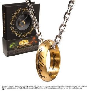 Lord of the Rings The One Ring Necklace Noble Collection