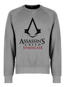Assassins's Creed Syndicate Sweatshirt Logo Grey Size L Bioworld EU