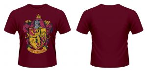 Harry Potter T-Shirt Gryffindor Crest Size S PHD Merchandise
