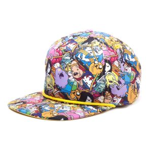 Adventure Time Jerry Snap Back Baseball Cap All Over Print Difuzed