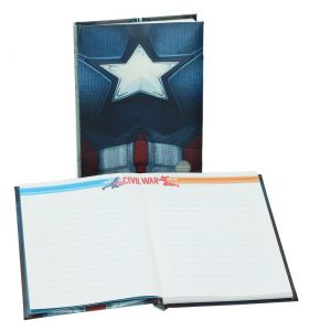 Captain America Civil War Notebook Light Up Captain America Chest SD Toys