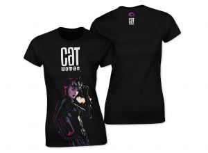 DC Universe Ladies T-Shirt Catwoman Size S SD Toys