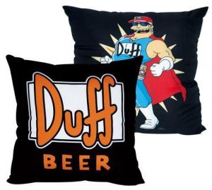 Duff Beer Pillow Duff Man 40 cm Trim