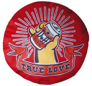 Duff Beer Pillow True Love Trim