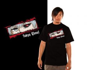 Tokyo Ghoul T-Shirt Kaneki Eyes Size M Unekorn