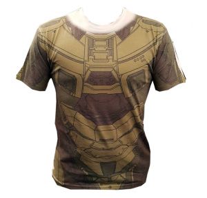 Halo 5 T-Shirt Master Chief Cosplay Sublimation Size XL CID