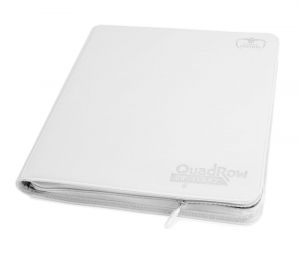 Ultimate Guard Zipfolio 480 - 24-Pocket XenoSkin (Quadrow) - White