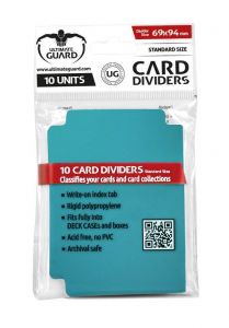 Ultimate Guard Card Divider Protective Sleeves 10 Piece Aquamarine 