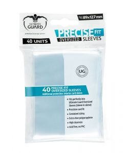 Ultimate Guard Precise-Fit Sleeves Oversized Transparent (40)