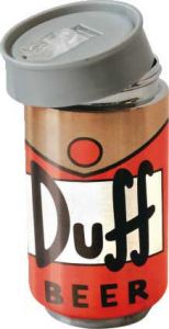 Simpsons Travel Mug Duff Beer United Labels