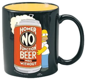 Simpsons Mug Homer No Function United Labels