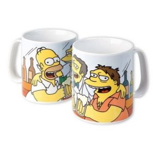 Simpsons Mega Mug Best Friends United Labels