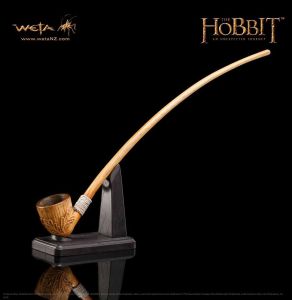 The Hobbit An Unexpected Journey Replica 1/1 The Pipe of Bilbo Baggins 35 cm Weta Workshop