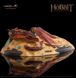 The Hobbit The Desolation of Smaug Statue Smaug King Under The Mountain 8 cm Weta Collectibles