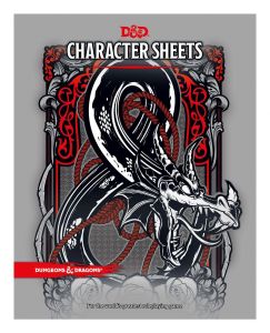 Dungeons & Dragons RPG Character Sheets (24) english
